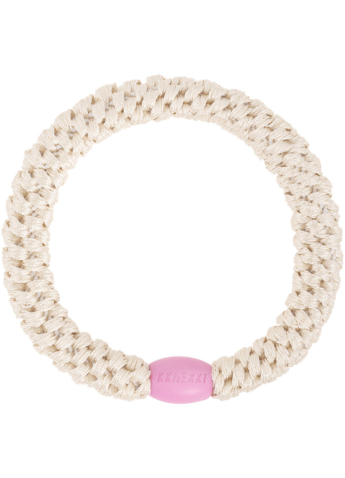 KKNEKKI Ivory pink bead